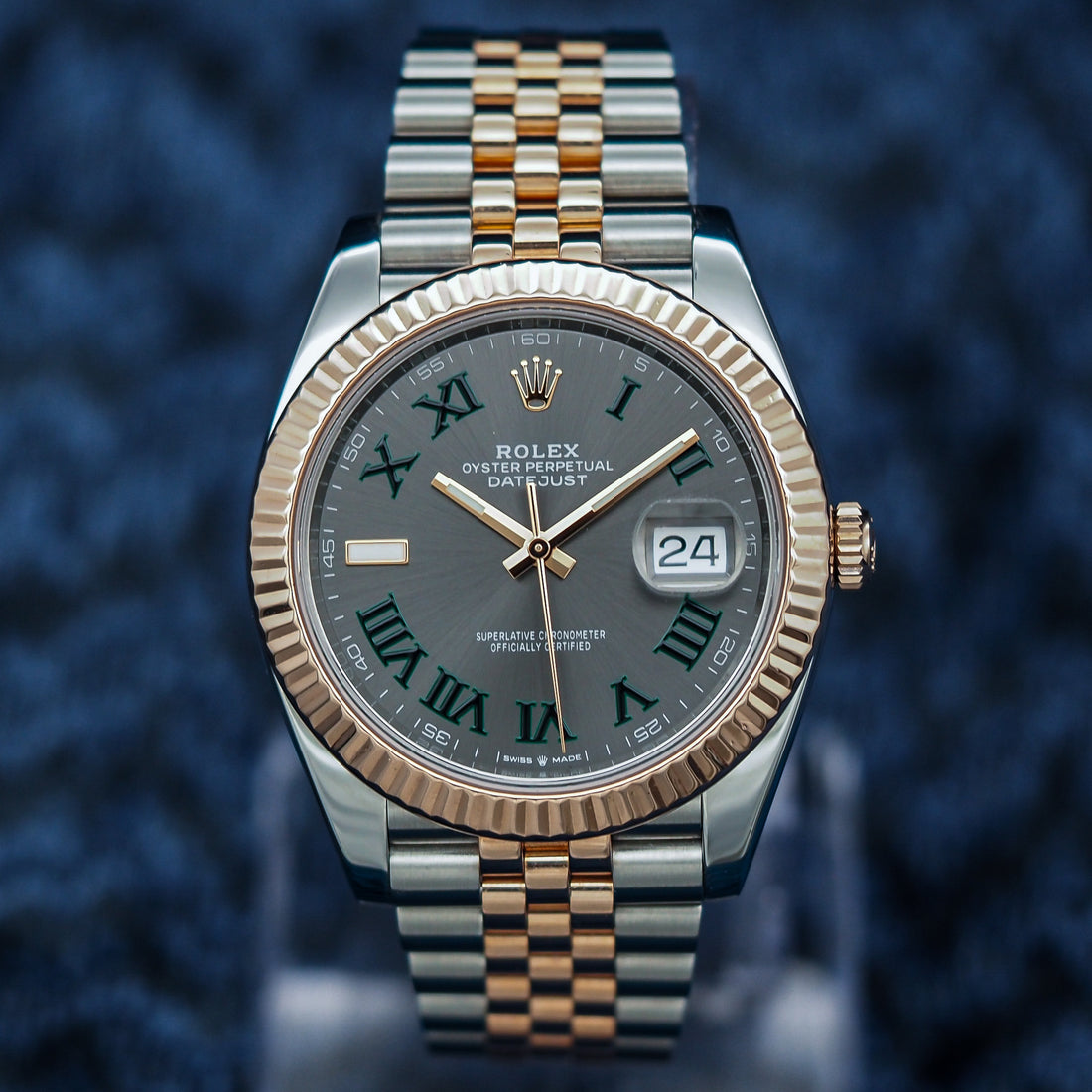 2019 Rolex Datejust 41 "Wimbledon" Two-tone 126331 Full Set