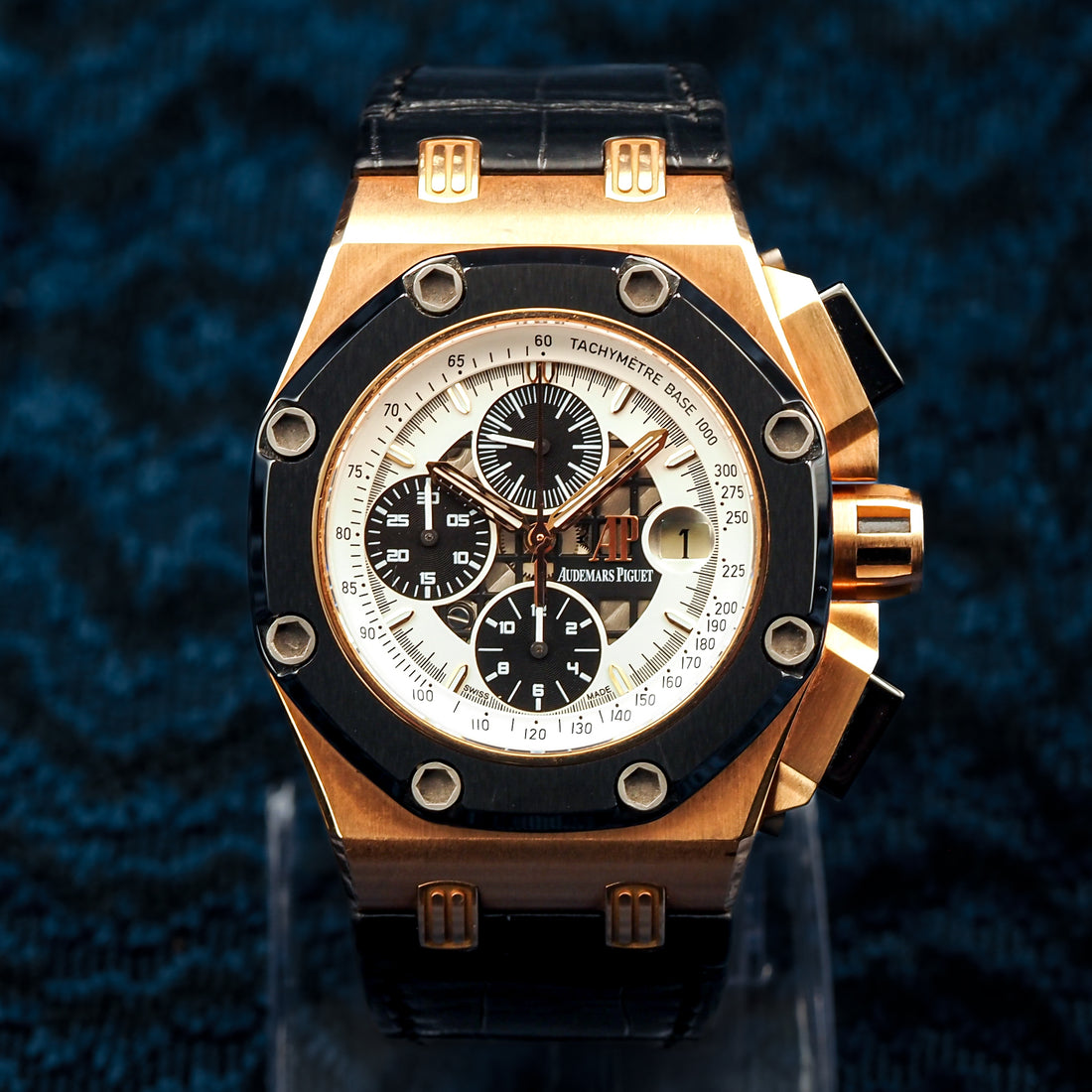 Audemars Piguet Royal Oak Offshore Chronograph 44m Full Set "Rubens Barrichelo" 26078RO.OO.D002CR.01