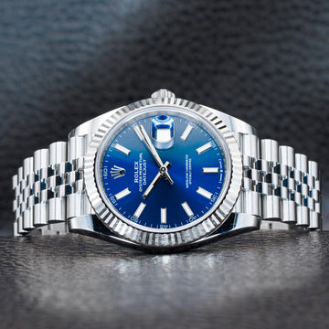 Rolex Dayjust 41mm Blue Roman Dial 126334