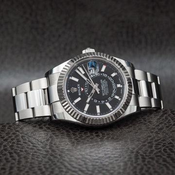 Rolex Sky-Dweller 326934 Black Dial – 2018 Full Stickered, Full Set, Excellent Condition