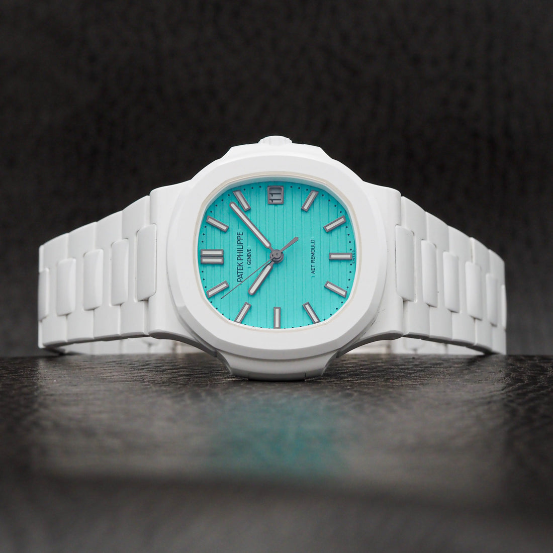 Patek Philippe Nautilus 5711 White Ceramic "Lefkada" Blue Dial AET Remould BNIB