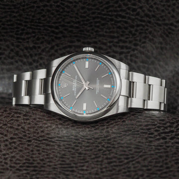 Rolex Oyster Perpetual 39 Rhodium Dial Full Set 2017
