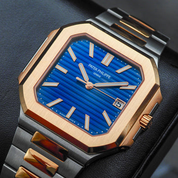 Patek Philippe Cubitus Blue Dial Steel & Rose Gold Full Set Year 2024