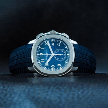 Patek Philippe White Gold Aquanaut 5968G 'Blue Dial'