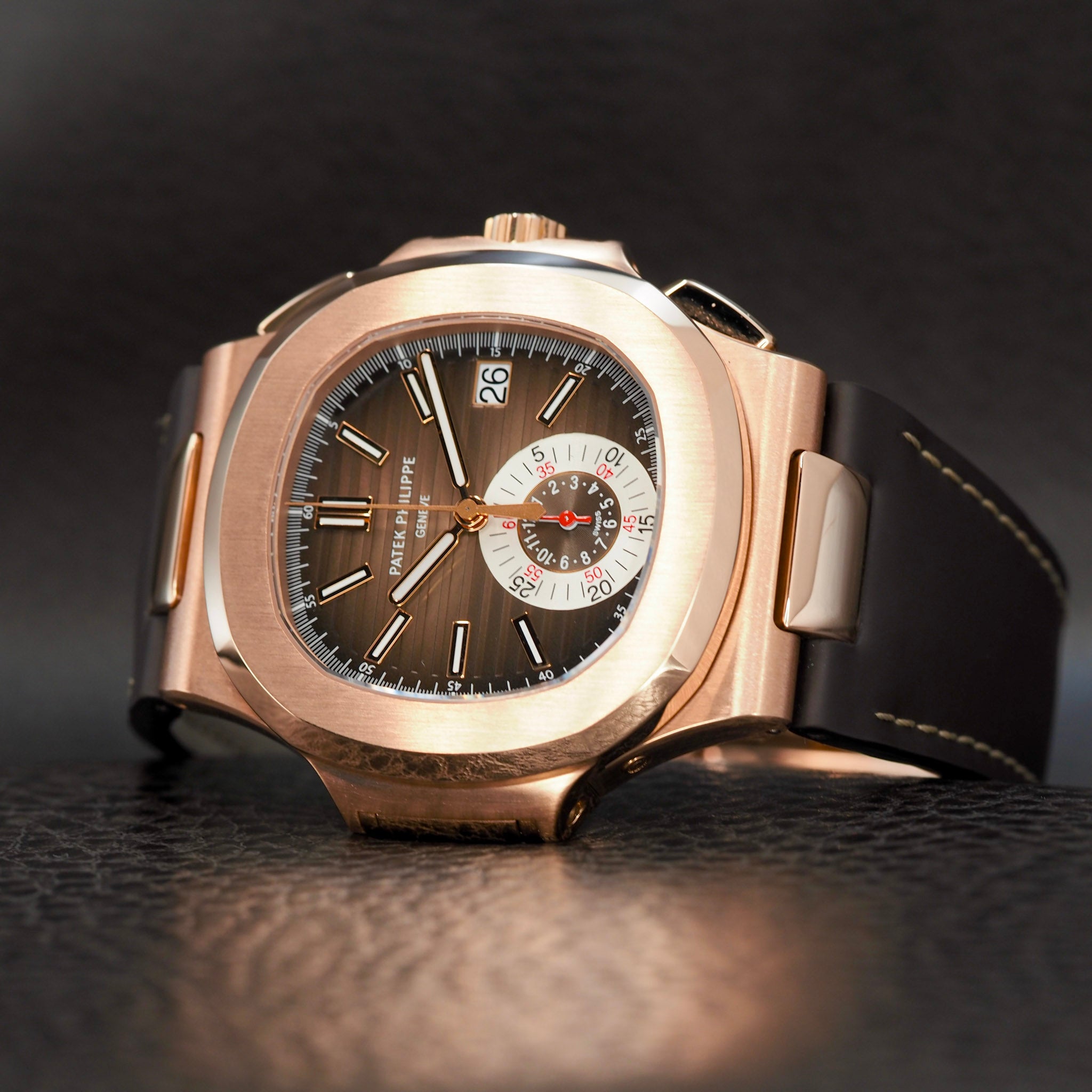 Patek Philippe Rosegold Nautilus 5980R-001