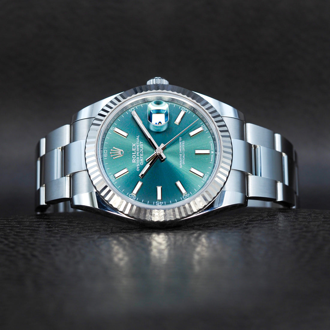 Rolex 41mm Dayjust 126334 'Mint Green'