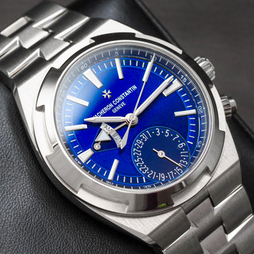 Vacheron Constantin Overseas Dual Time 7900V Sunburst Blue Full Set 2019