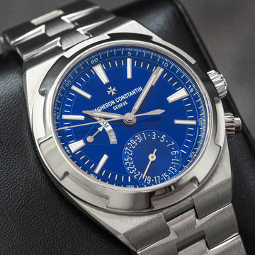 2019 Vacheron Constantin Overseas Dual Time 7900V Flat Blue