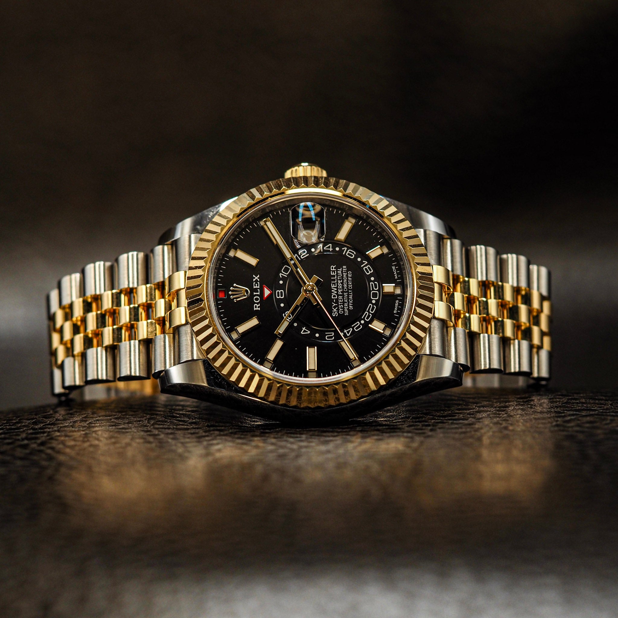 Rolex Skydweller Two Tone 'Black Dial' 326933