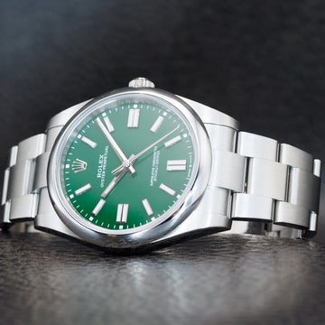 Rolex OP41 Green Dial 126300