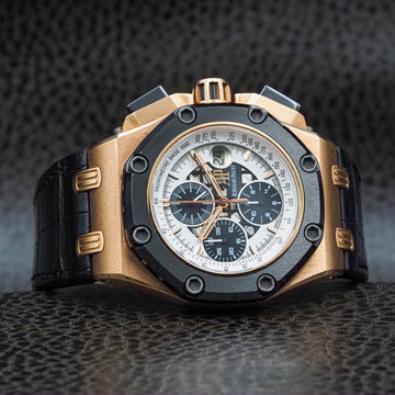 Audemars Piguet Royal Oak Chronograph in 18k Rose Gold Ruben Barrichello