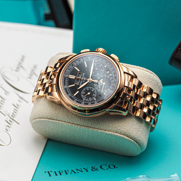 Patek Philippe 5270/1R Tiffany & Co. Full Rose Gold Year 2021