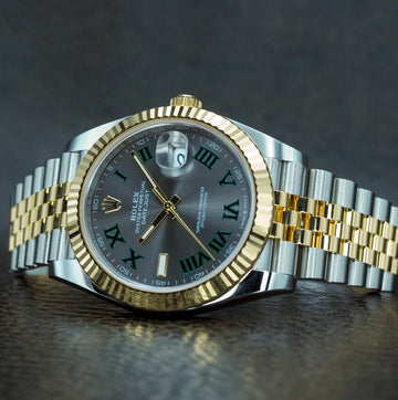 Rolex 41mm Datejust 'Wimbeldon' Jubilee 126333