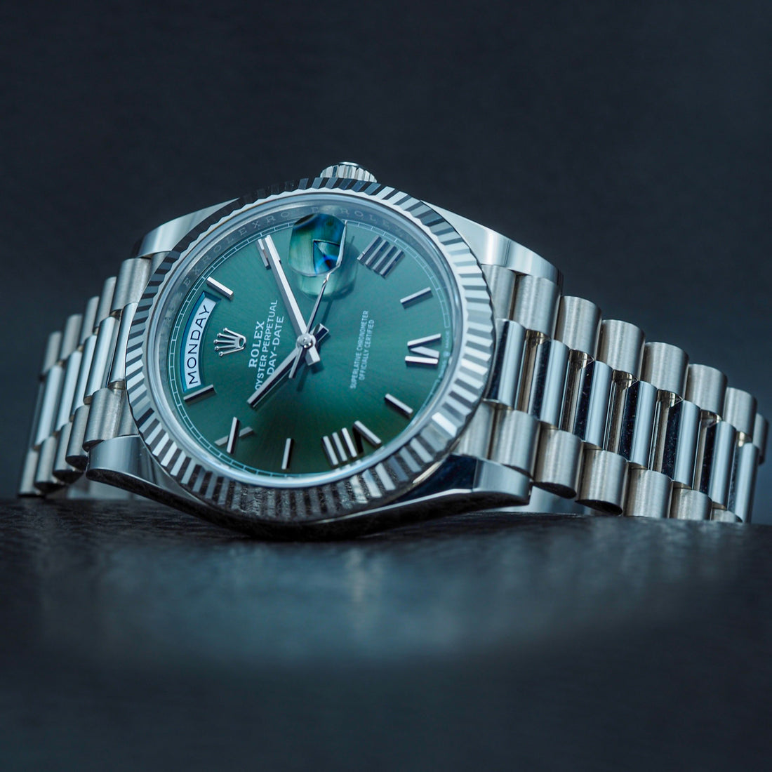 Rolex Day-Date 40 Green Dial '228239'