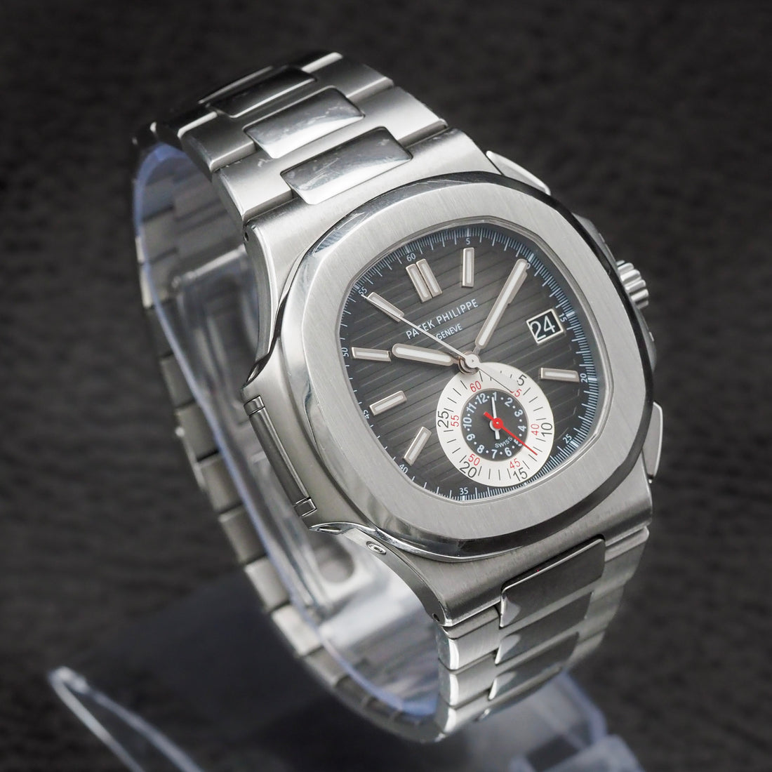 Patek Philippe Nautilus 5980/1A Grey Dial Box & Papers 2013