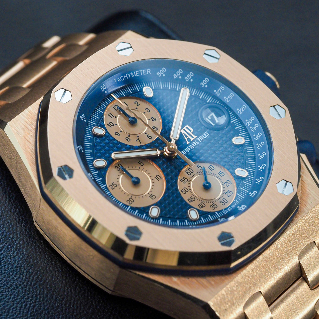 Audemars Piguet Royal Oak Offshore Chronograph "Blue Dial" Brick 26238OR.OO.2000OR.01