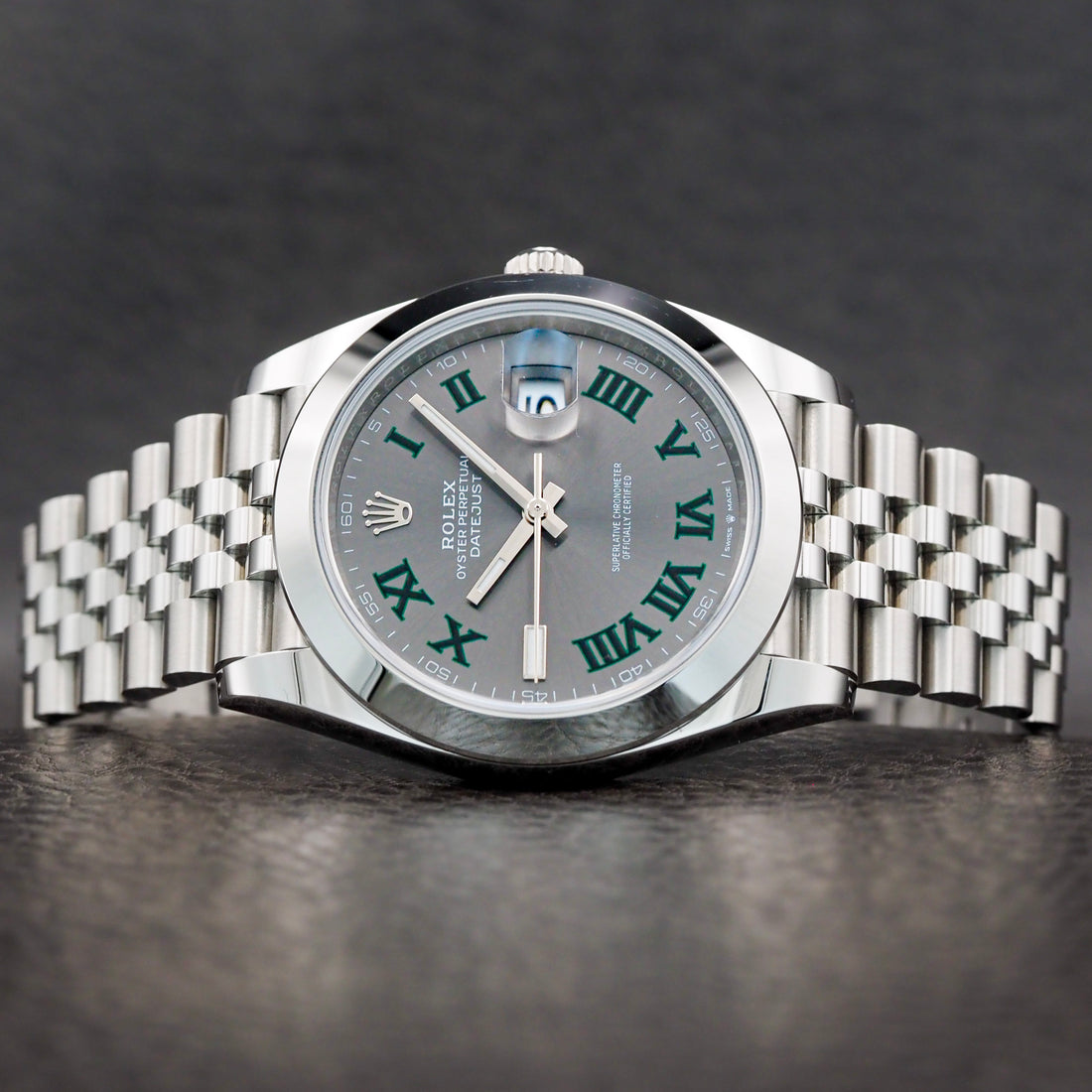 Rolex Datejust 126300 Wimbledon Dial 2025 (Full Set)