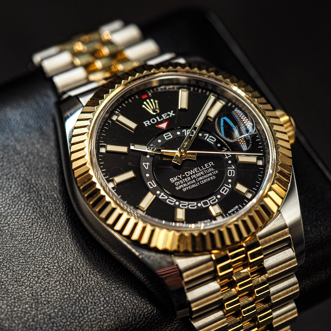 Rolex Skydweller Two Tone 'Black Dial' 326933