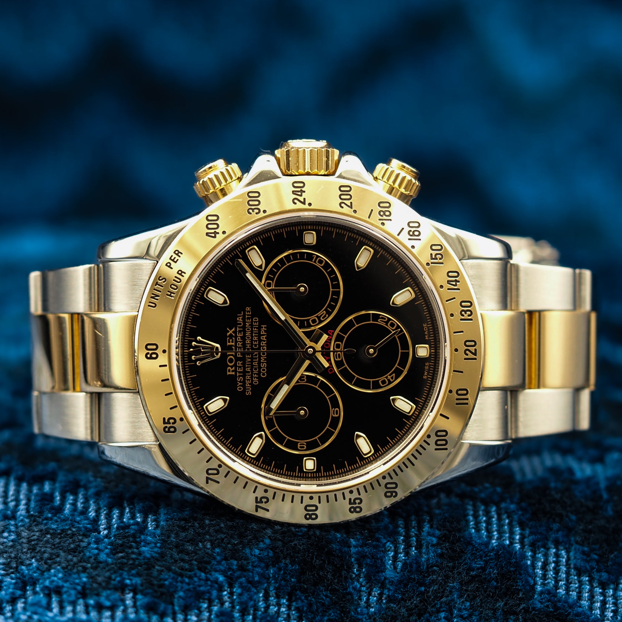 Rolex Daytona 116523 | Black Dial | Two-Tone | Full Set