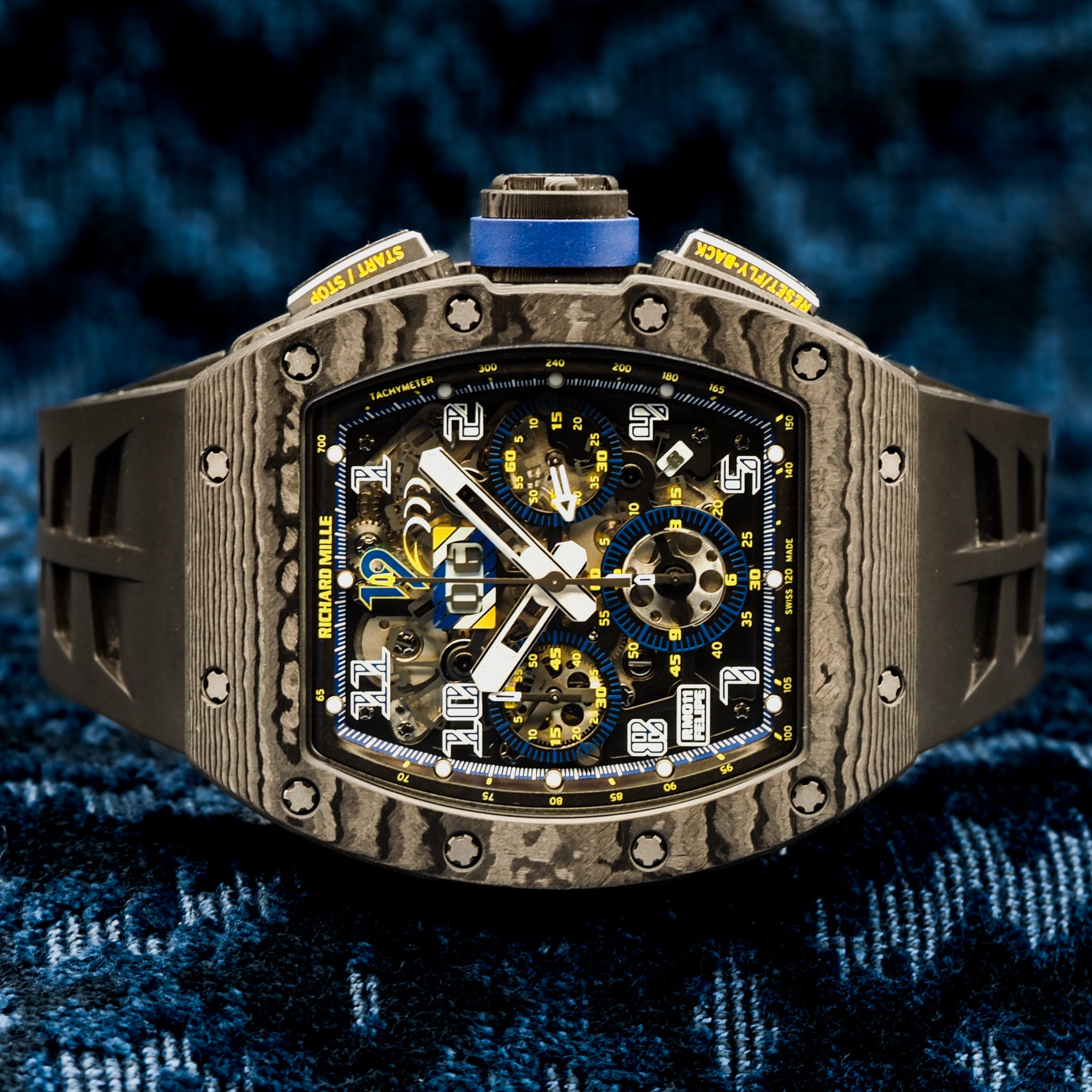 Richard Mille Felipe Massa 10th 50 mm Full Set New RM011 MON-00302