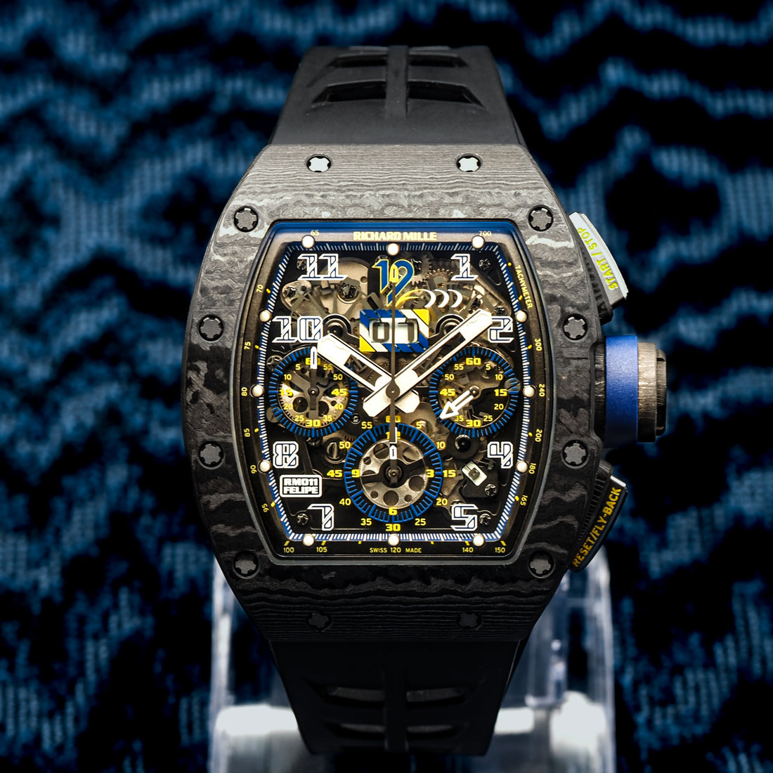 Richard Mille Felipe Massa 10th 50 mm Full Set New RM011 MON-00302