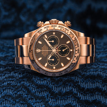 Rolex Daytona 40 mm Full Set Chocolate Dial 116505