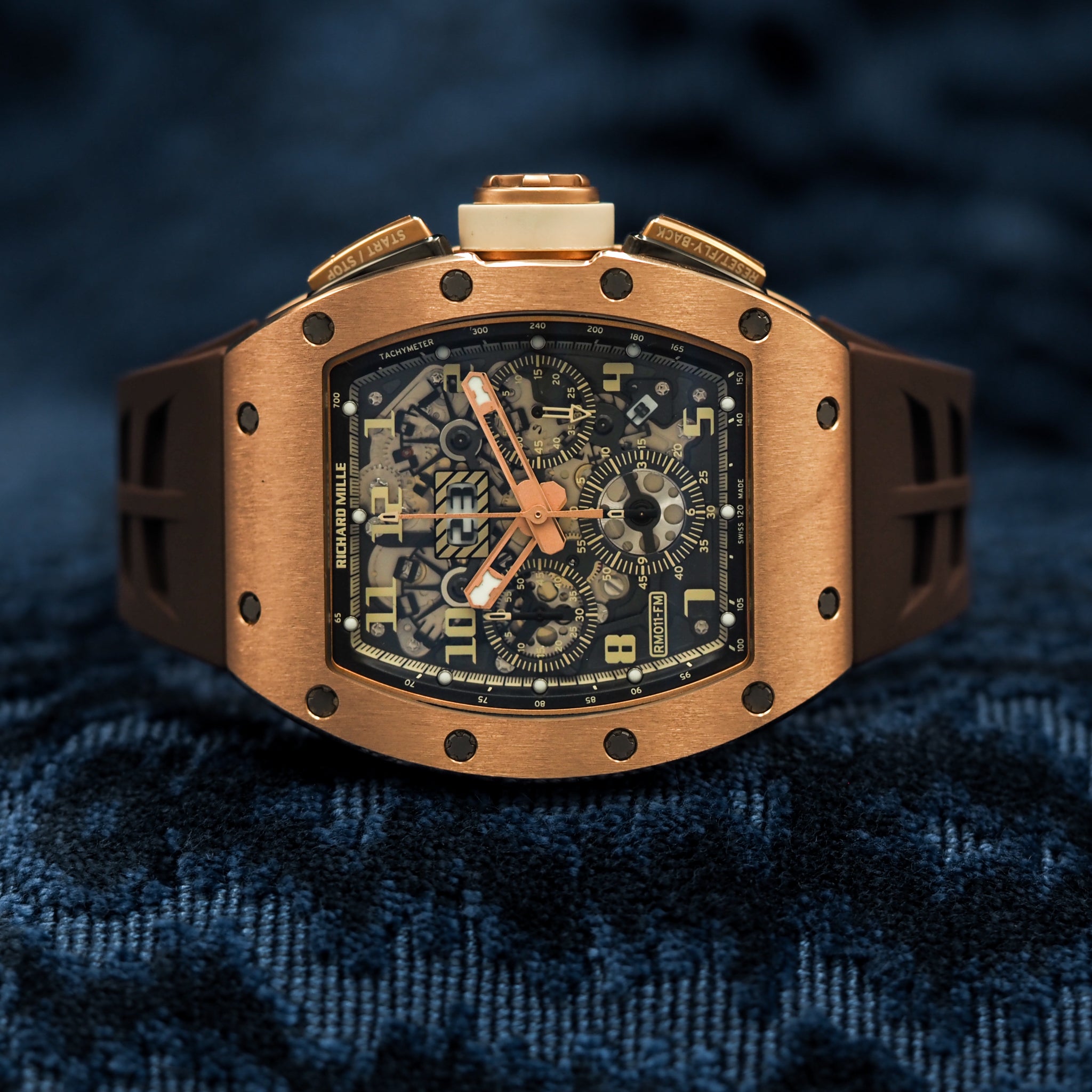 Richard Mille Felipe Massa 50 mm Full Set "Ivory"